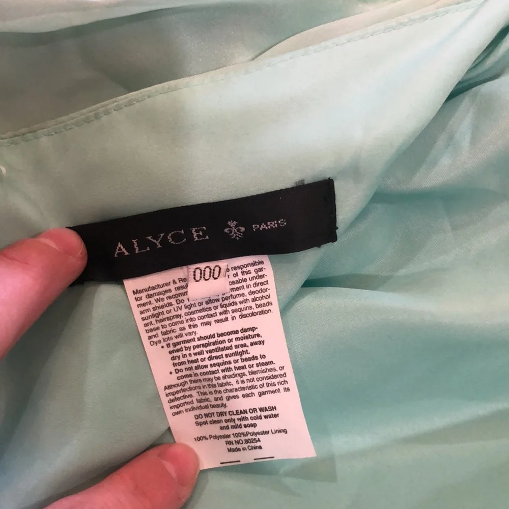 Alyce Pageant or Prom Dress - Picture 7 of 12